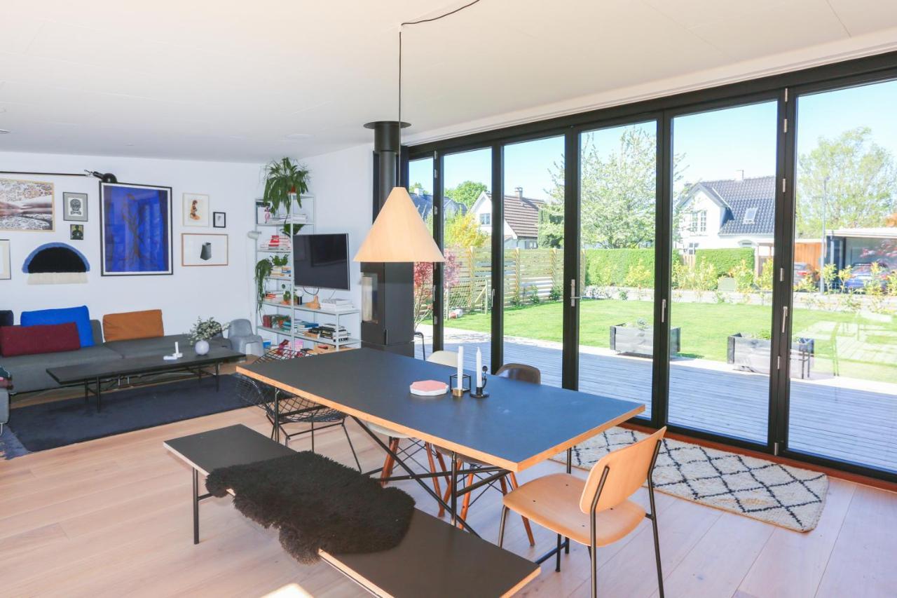 Вилла Modern Architecture Atrium House Копенгаген Экстерьер фото