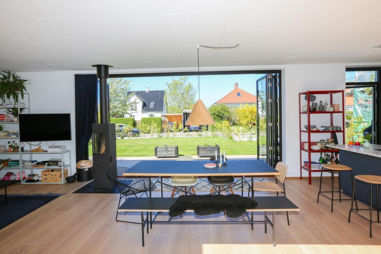 Вилла Modern Architecture Atrium House Копенгаген Экстерьер фото