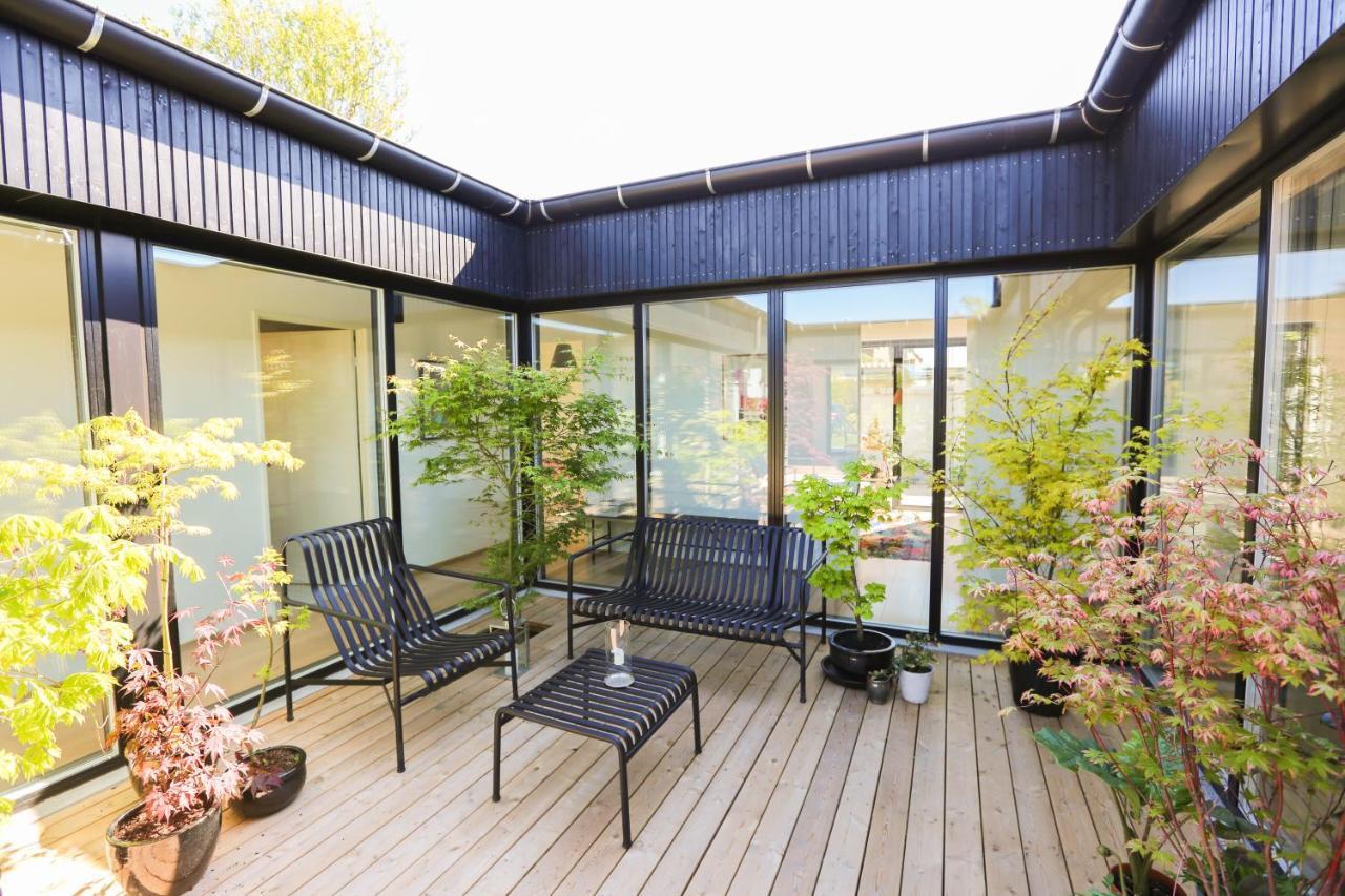 Вилла Modern Architecture Atrium House Копенгаген Экстерьер фото